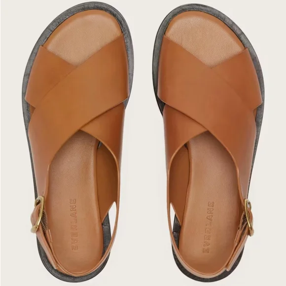 Everlane The City Crossover Sandal Desert Tan - Picture 6 of 6